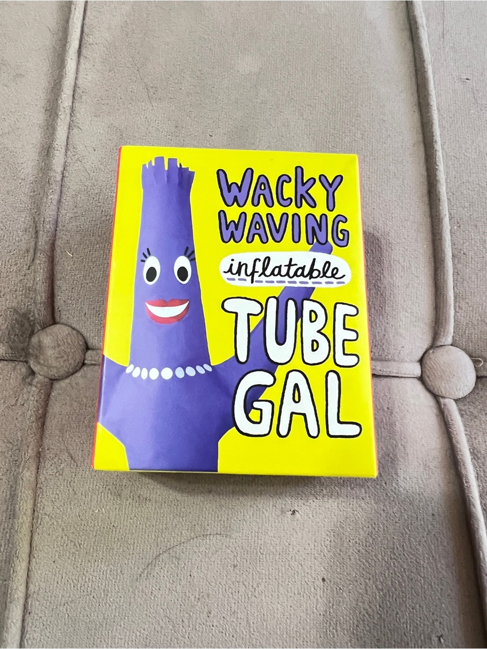 Wacky Waving Inflatable Tube Gal - Purple